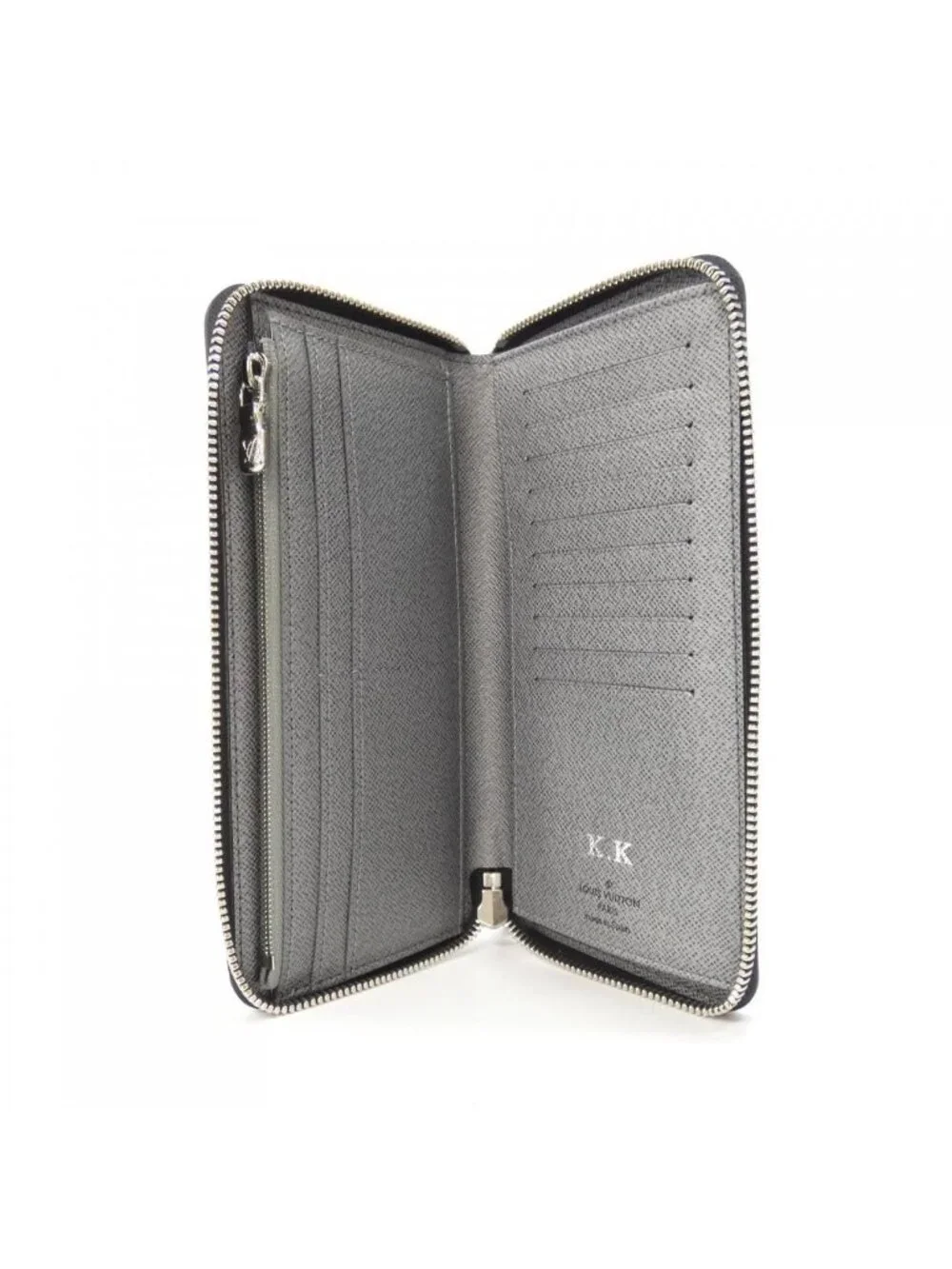 Louis Vuitton Taiga Llama Zippy Wallet Vertical